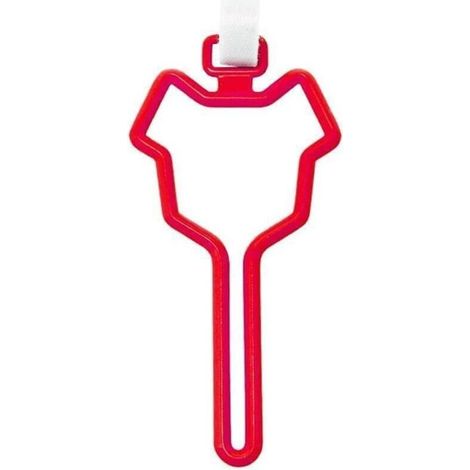 2er-Pack Hundebeutelhalter, Leinenhalter, Hundebeutelspender zum Spazierengehen, Laufen, Radfahren (rot) (1/5)
