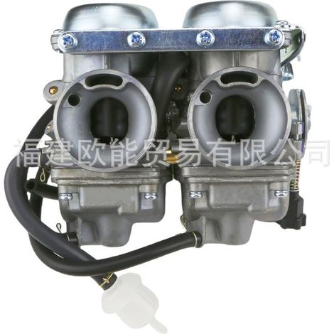 CMX250 PD26JS twin-cylinder carburetor compatible with CBT125, CB250 and CA250 models. (1/4)