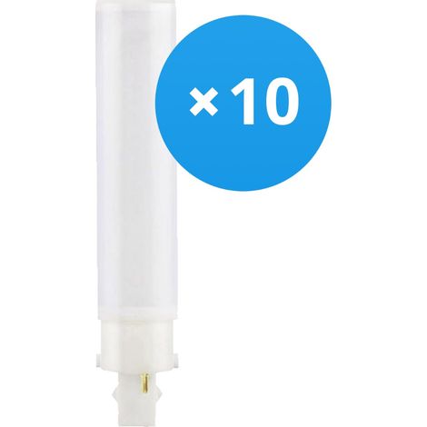 Lot 10x Ledvance Dulux-D LED 9W - 830 Blanc Chaud  Équivalent