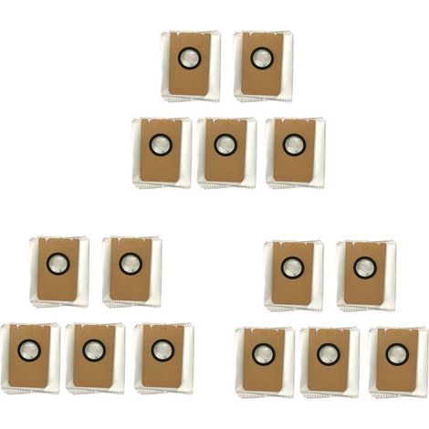 Kit de 15 bolsas para aspiradora robot Neabot Q11, bolsas de repuesto para el polvo, bolsas de limpieza.