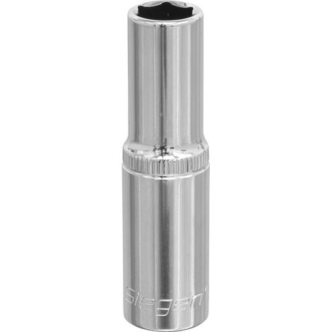 Sealey S0588 Siegen Deep Socket 3/8""Sq Drive 10mm