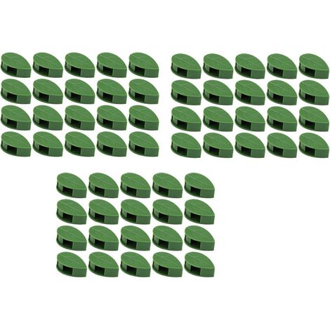150 clips de fixation pour plantes grimpantes, supports muraux, crochets adhésifs (1/5)