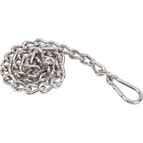 Lot robuste de chaînes de suspension extérieure avec mousquetons pour sacs de sable et balançoires (1/5)