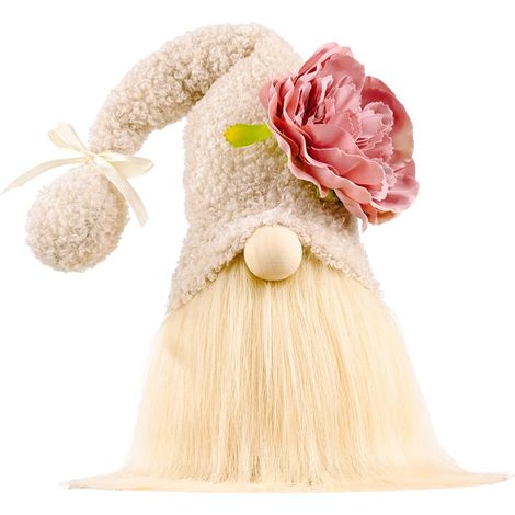 Peluche Nain de la Fête des Mères Décoration Élfe sans Visage pour Plateau Étagéré Ferme Ornement de Table Cadeau Maison (1/5)