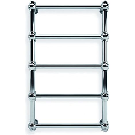 Scaldasalviette cromato elettrico 430mm di altezza 504mm di larghezza - 100 Watt - RET430/504E8CRO