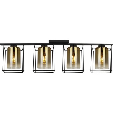MODERNE ELEGANTE GLAS-HÄNGELAMPE (1/5)