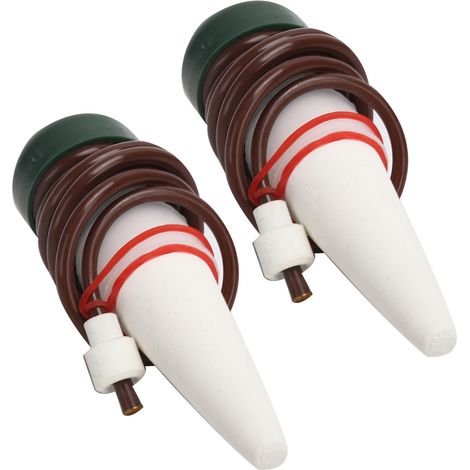 Lot de 2 piquets d'arrosage automatique pour plantes à goutte à goutte (1/5)
