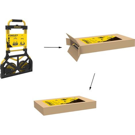 Stanley SXWTD-FT582 carro plegable amarillo y negro (1/2)
