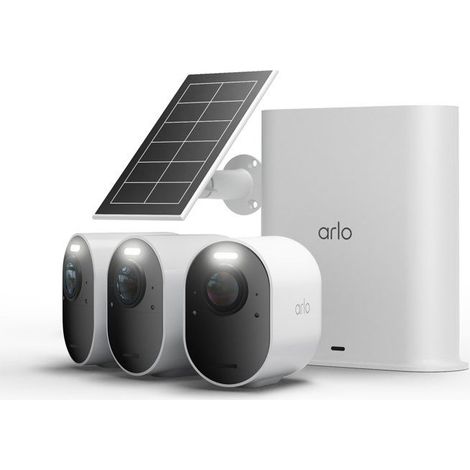Überwachungskamera - Arlo - Ultra 3 Set mit 3 Kameras + 1 Solarpanel
