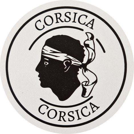 Lot de 6 dessous de verre - Corsica (1/2)