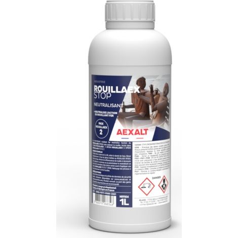 Neutralisant rouillant fer ROUILLAEX STOP - 1 L - AEXALT