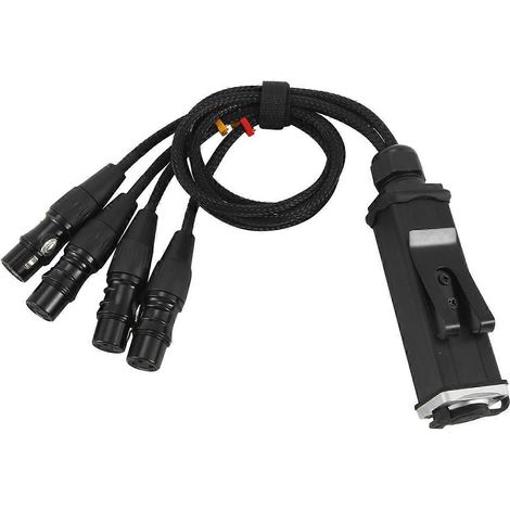 Câble blindé RJ45 CAT5 vers connecteurs XLR femelles 3 broches à 4 canaux-- (1/5)