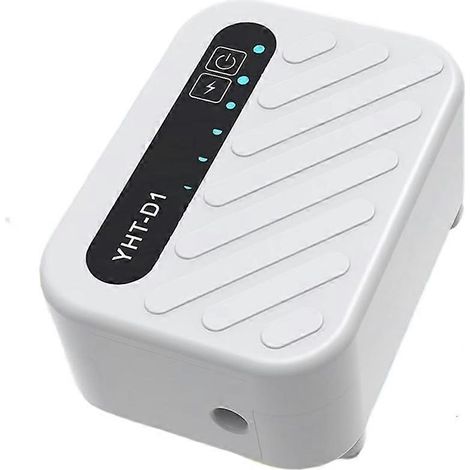 Mini aquarium Oxygen Air pompe USB rechargeable Ultra Silent aquarium Oxygen pompe Super Silent portable blanc (1/5)
