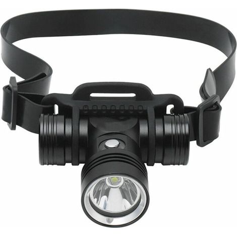 Diving headlight, rechargeable diving lamp, IPX8 waterproof diving underwater headlight MUMU (1/4)
