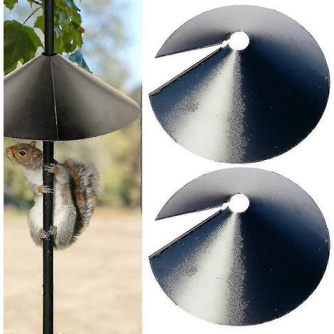Protection anti-écureuils pour mangeoires à oiseaux - Protection enveloppante 40 cm (1/4)