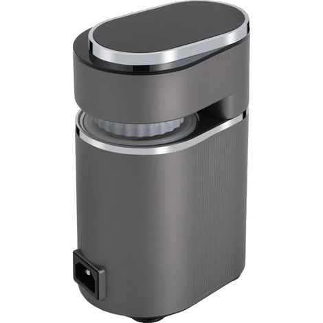 Cafetera portátil, control de temperatura ajustable, diseño compacto, GRIS (1/2)