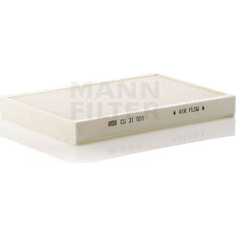 Filtro de cabina MANN-FILTER CU31001 (1/2)