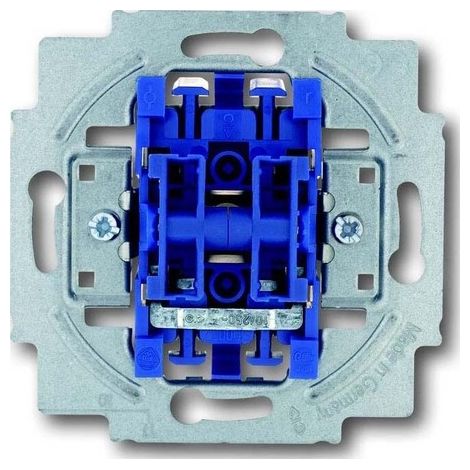 BUSCH-JAEGER 2020US-205 BOUTON-POUSSOIR À MANETTE, BOUTON-POUSSOIR DOUBLE (2 CONTACTS NORMALEMENT OUVERT) PROGRAMMES D'INTERRUPT