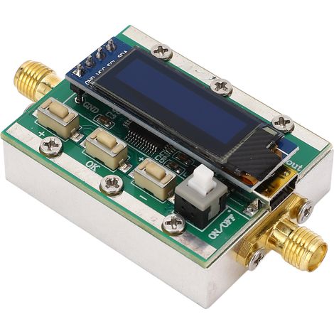 Programmierbarer HF-Dämpfungsregler, 1–3800 MHz, digitales Modul, 0–31 dB einstellbar in 1-dB-Schritten, CNC-gefrästes Aluminiumgehäuse, 5-V-PC-Steuerung (1/5)