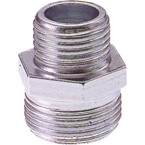 VITE DOPPIA RIDOTTA IN ACCIAIO ZINCATO Figura 245 mis. 3/4x1/2 10.00 pz