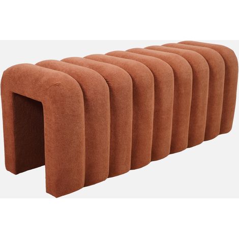 Panca, fine letto contemporaneo tessuto