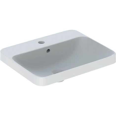 Geberit VariForm lavabo à encastrer rectangulaire, 550x450mm, (1/2)