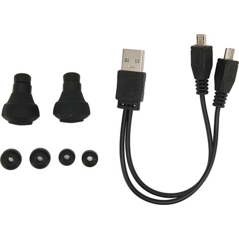 Écouteurs sans fil Bluetooth 4.1 avec micro, son stéréo HiFi et basses profonds, idéaux pour le sport et la gym (1/5)