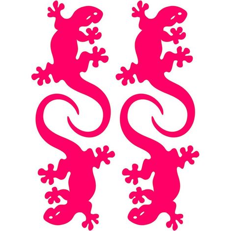 Adesivo Fluorescente Geco (Rosa) (1/5)