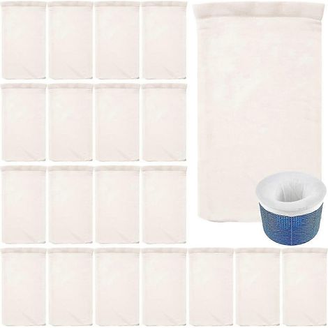 Lot de 20 housses de protection pour skimmers de piscine - Offre une protection supérieure pour les filtres, paniers et skimmers de piscine - Housses/filets/protections idéaux (1/5)