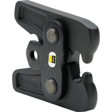 Viega Ganascia a cerniera, Tipo Z2, GP 32–63, GPK 25–63 bronzo rosso, acciaio fosfatato Modello 2296.2, 472740