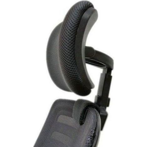 Appui-tête - Pour Chaise de Bureau - Fixation Universelle Détachable - Réglable en Hauteur et Angle - 1 Pièce (1/5)
