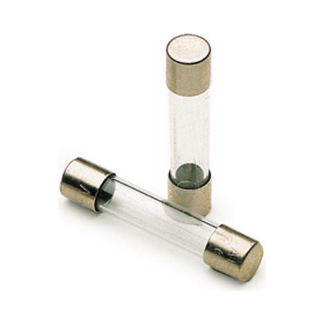 FUSIBLES VERRE 5x20 5 ampères SACHET DE 25 FUSIBLES