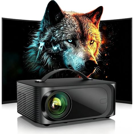 Video Projector-4K Compatible with Netflix with 800+ Apps for Home Theater  ONOAYO Dolby High Brightness 1080P HDR10 WiFi6 Bluetooth 5.4 Electric Focus Keystone for Living Room (1/5)