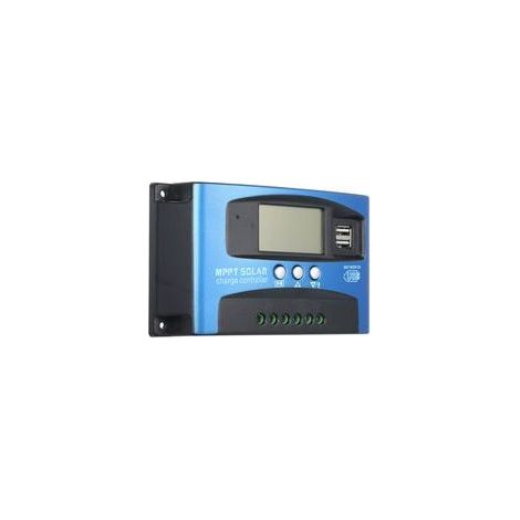Chargeur de batterie de contrôleur solaire MPPT 12V/24V, 30A (1/5)