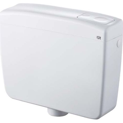 Cassetta di scarico wc DELTA 1 Start/Stop rivestita con tubo - CR (1/5)