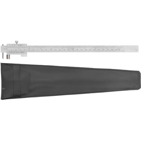 Pied à coulisse en acier inoxydable, jauge de marquage parallèle, outil de mesure 0-250MM