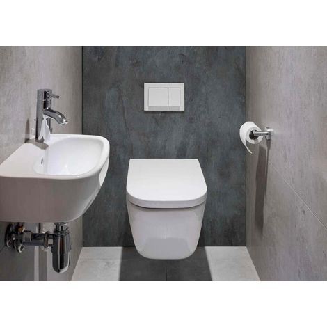Roth – Panneau habillage bâti-support en alu-composite noir mat – Dimensions 120x150 cm – Pré-percé pour évacuation Ø 115 mm – Résistant aux produits chimiques