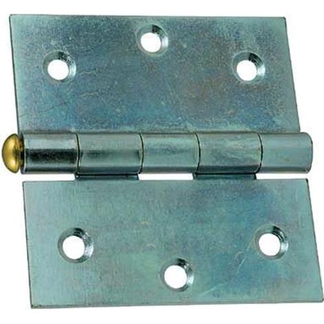 Cerniere Zincate Extrapesanti Perno Sfilabile Mm. 89X88 Cf.10Pz