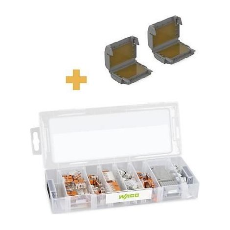 Anschlusszubehör Wago 887-805 90 Teile Gelbox ergonomisch
