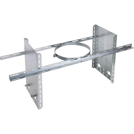 Collier de soutien réhaussé 40cm CSR Ø150 Inox galva POUJOULAT - 32150012