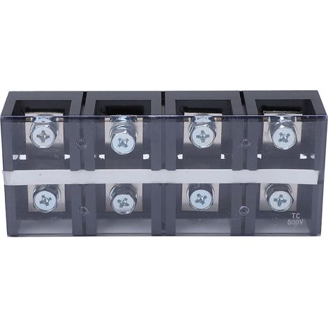Bornier avec capuchon isolant amovible en plastique transparent, 300 A, 600 V, pour appareils électroménagers (1/5)