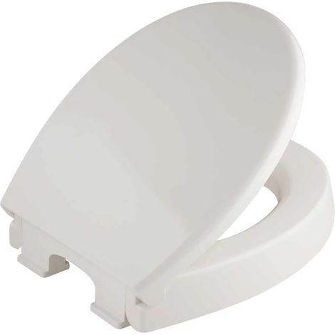 Asiento WC BEMIS Pure Care 750 elevado con mecanismo de cierre suave, blanco