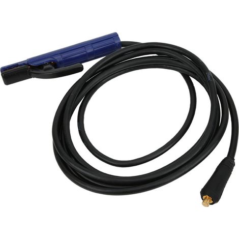 Porte-électrode 300 A avec pince pour baguette de soudage et câble de 4 m et 25 mm² pour poste à souder MMA à l'arc