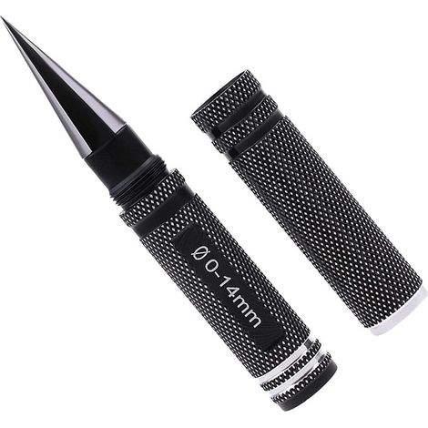 Trou Perforateur Carrosserie Shell Ouvre-Trou Alésoir Extensible 0-14mm Perceuse Outil de Bricolage avec Indicateur de Taille pour Modèle d'avion Bateau Voiture RC (1/5)