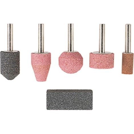5 Mole in Ceramica e Pietra Ravvivatrice per Metalli Vetro Wolfcraft 2144000 (1/3)