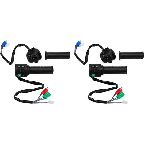 Adatto per due motori a effetto Hall T08 da 48V, 60V e 72V con funzione pettine inverso a tre velocità, applicabile a motociclette e scooter elettrici.