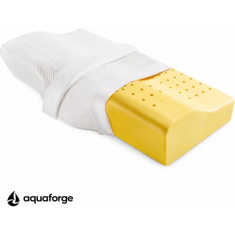 Almofada Cervical Ergonómica Espuma Viscoelástica 60 x 33 x 11 cm (1/5)