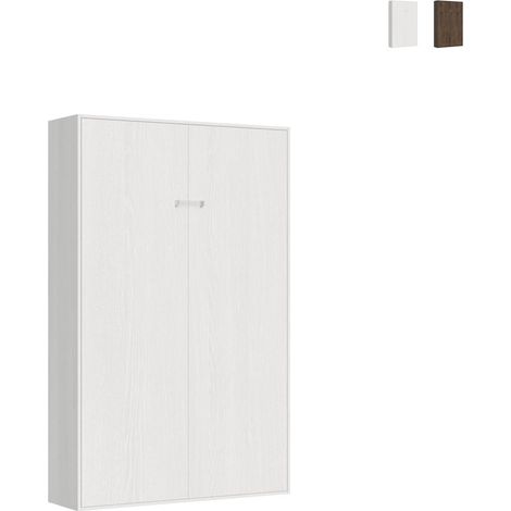Cama 140 Kentaro abatible vertical fresno blanco (1/4)