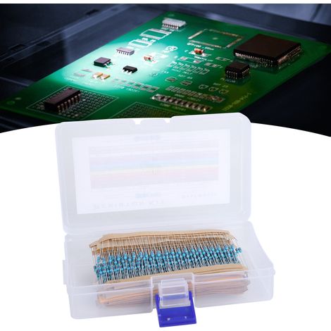 600 1/4 W Metallfilmwiderstände, 30 gängige Widerstandswerte, je 20 Stück. (1/5)