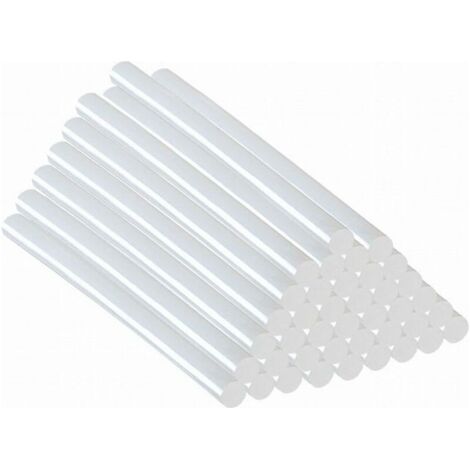 Lot de 40 bâtons de colle chaude pour pistolet électrique - Bâtonnets de colle chaude Ø 11mm universels - Sticks de colle pour travaux & loisirs créatifs (1/4)